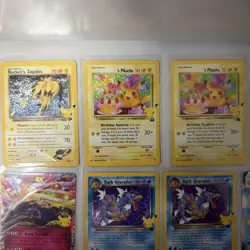 Pokemon Celebrations Card Lot Of 27 NM Birthday Pikachu - Image 4