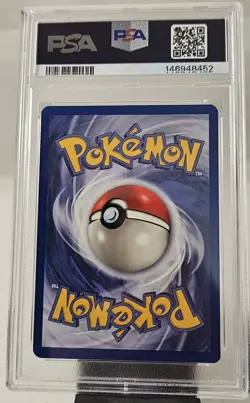 2000 Pokemon 1st Edition AMERICAN Team Rocket Dark Dragonite #22 NON-Holo PSA- 7 - Image 4