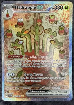 Pokemon Hydrapple EX Stellar Crown Special Illustration Rare Card 167/142 - Image 2