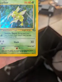 Scyther 10/64 - Jungle Holo - WOTC Pokemon Card - Image 3