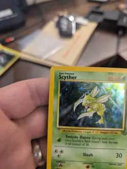 Scyther 10/64 - Jungle Holo - WOTC Pokemon Card - Image 5