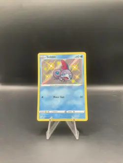 Pokemon TCG Sobble Shining Fates Holo Card SV025/SV122 - Image 1