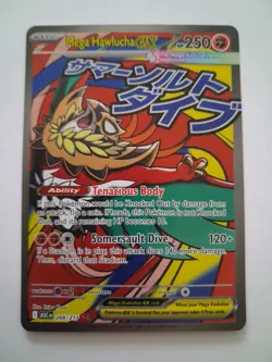 Mega Hawlucha ex NM 268/217 Mega Evolutions Ascended Heroes Pokemon TCG - Image 1