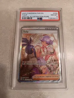 2023 Pokemon Paradox Rift Tulip Special Illustration Rare PSA 8 - Image 1