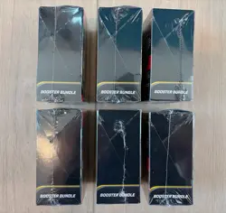 Pokemon TCG Mega Evolution Phantasmal Flames Booster Bundle Fac. Sealed Lot of 6 - Image 2