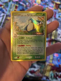 Dragon Frontiers Snorlax 10/101 REVERSE Holo Pokemon Delta Species - Image 1