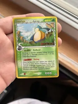 Dragon Frontiers Snorlax 10/101 REVERSE Holo Pokemon Delta Species - Image 2