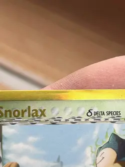 Dragon Frontiers Snorlax 10/101 REVERSE Holo Pokemon Delta Species - Image 3