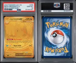 Pokemon Mega Dragonite Ex 295/217 ASC EN Mega Hyper Rare PSA 10 - Image 3