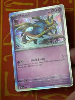 POKEMON TCG ZACIAN MEP 015 HOLO STAMPED NM BLACK STAR PROMO - Image 4