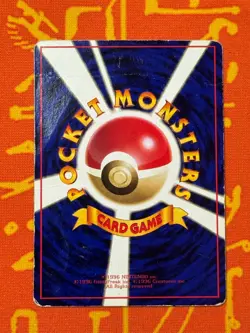 POKEMON TCG TAUROS NO. 128 GLOSSY VENDING SERIES HP JAPANESE BABA - Image 2