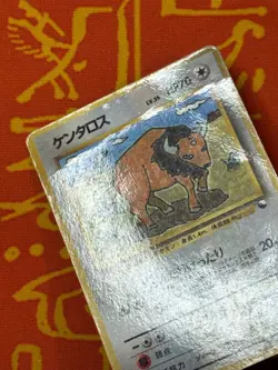 POKEMON TCG TAUROS NO. 128 GLOSSY VENDING SERIES HP JAPANESE BABA - Image 3