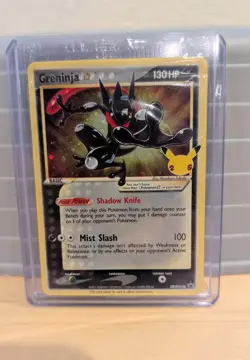 Pokemon Greninja Gold Star SWSH144 Promo Sealed Celebrations Pack NM - Image 1