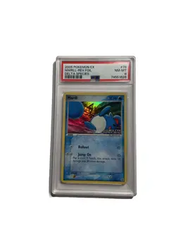 Marill 78/113 EX Delta Species Pokemon - PSA 8 NEAR MINT - Image 1