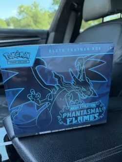 Pokemon Elite Trainer Box Mega Evolution Phantasmal Flames English TCG Sealed - Image 1
