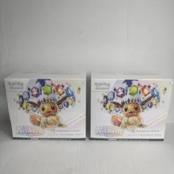 2 x Pokemon Prismatic Evolutions Pokemon Center Sealed ETBs Elite Trainer Boxes - Image 1