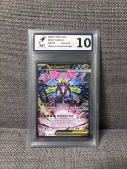 RKT 10 Perfect Subgrades Mega Zygarde EX 120 Perfect Order Pokemon TCG SIR - Image 1