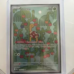 Pokemon TCG Shuckle 136/132 Me01: Mega Evolution Holo - Image 1