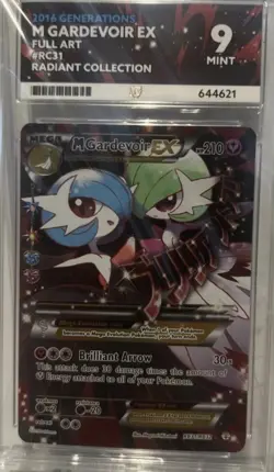 Pokemon TCG 🔵 Mega M Gardevoir EX Full Art Generations RC31/RC32 🟢 Ace 9 - Image 1