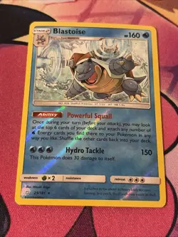 Blastoise Reverse Holo - Team Up Near Mint Pokemon TCG - Image 1
