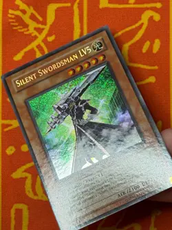 YUGIOH SILENT SWORDSMAN LV5 SECRET RARE EXCELLENT EEN-ENSE4 - Image 5