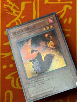 YUGIOH WARM WORM SUPER RARE NEAR MINT TF04-EN001 - Image 4