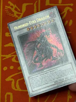 YUGIOH HUNDRED-EYES DRAGON ULTRA RARE EXCELLENT JUMP-EN039 - Image 3