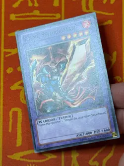 YUGIOH FLAME SWORDSMAN COMMON 1ST EDITION NEAR MINT LCJW-EN053 - Image 3