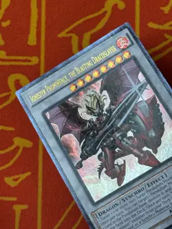 YUGIOH IGNISTER PROMINENCE, THE BLASTING DRACOSLAYER ULTIMATE 1ST NM CORE-EN050 - Image 3