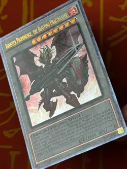 YUGIOH IGNISTER PROMINENCE, THE BLASTING DRACOSLAYER ULTIMATE 1ST NM CORE-EN050 - Image 5
