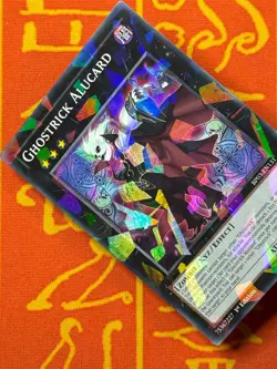 YUGIOH GHOSTRICK ALUCARD SHATTERFOIL RARE NM BP03-EN131 - Image 3