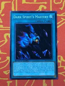 YUGIOH DARK SPIRIT'S MASTERY COMMON 1ST EDITION NM SBC2-ENE18 - Image 1