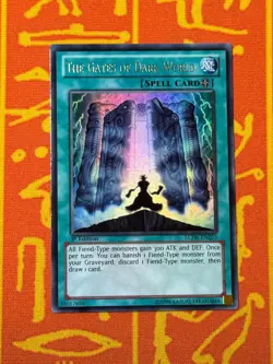 YUGIOH THE GATES OF DARK WORLD ULTRA RARE 1ST EDITION EXC LCJW-EN253 - Image 1