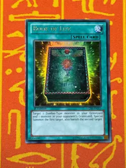 YUGIOH BOOK OF LIFE ULTRA RARE 1ST EDITION EXC LCJW-EN211 - Image 1