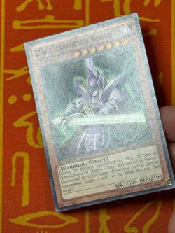 YUGIOH DARK MAGICIAN KNIGHT COMMON 1ST EDITION NEAR MINT LCYW-EN028 NA PRINT - Image 3