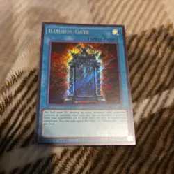 Yugioh Illusion Gate MZMU-EN023 Secret Rare 1st Edition Mint Condition - Image 3