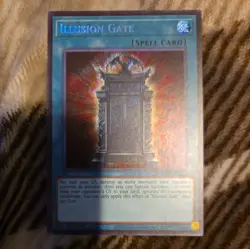 Yugioh Illusion Gate MZMU-EN023 Secret Rare 1st Edition Mint Condition - Image 4