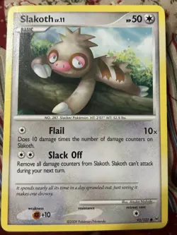 Slakoth 95/127 - Platinum - Common - Pokemon Card TCG - LP - Image 1