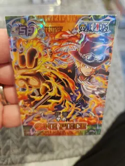 One Piece Trading Card Sabo Collector Thick Card Stock Holo SP - Image 5