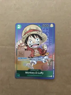 Monkey.D.Luffy 1st Anniversary Tournament P-037 One Piece Promo Stamped Foil - Image 3