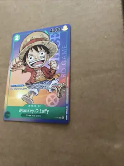 Monkey.D.Luffy 1st Anniversary Tournament P-037 One Piece Promo Stamped Foil - Image 4