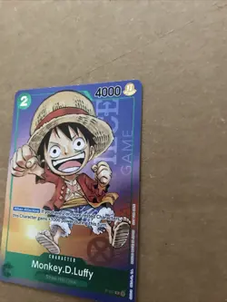 Monkey.D.Luffy 1st Anniversary Tournament P-037 One Piece Promo Stamped Foil - Image 5