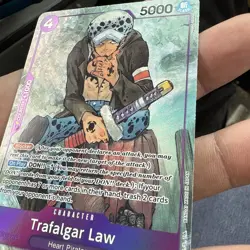 One Piece 500 Years in the Future Trafalgar Law Alternate Alt Art ST10-010 TR SR - Image 2