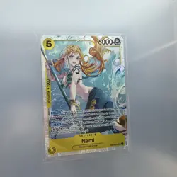 One Piece TCG - Nami ENGLISH EB03-053 HEROINES SR - Near Mint Pack Fresh - Image 1