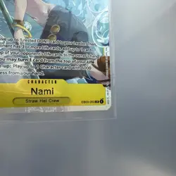One Piece TCG - Nami ENGLISH EB03-053 HEROINES SR - Near Mint Pack Fresh - Image 4