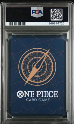 2025 ONE PIECE OP13 058 CARRYING ON HIS WILL MONKEY D LUFFY TREASURE RARE PSA 10 - Image 3