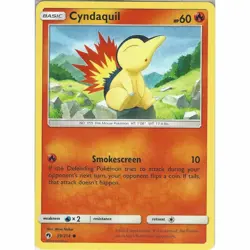 POKEMON CARD CYNDAQUIL 39/214 NO 155 MOUSE POKEMON TCG CCG - Image 1