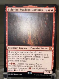 Solphim, Mayhem Dominus Phyrexia: All Will Be One Regular NM (B) - Image 2