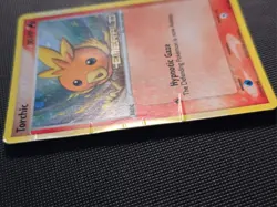 Torchic 69/106 Emerald Pokemon Card Stamped Reverse Holo - Vintage Rare - Image 4