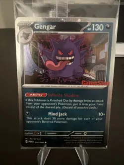 Pokemon Gengar GameStop Exclusive Promo Sealed Perfect Order 050/088 Sealed - Image 1